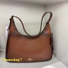 Coach Ella Shoulder Bag Cdy36 Smooth Leather gold redwood