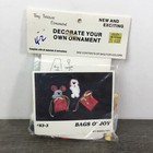 Vintage Merri Mac Tiny Treasure Bags O Joy Christmas Ornament Kit Mouse Dog