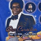 Rare Soul Train Don Cornelius Memorial T-shirt Size Medium