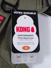 Kong Ultra Durable Dog Harness Green Medium Waste Bag Pocket