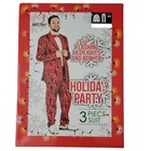 Dec 25th Men s Holiday 3-piece Led Light Up Suit Set