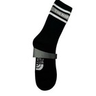 The North Face Crew Socks Mens Womens 6-9 Black White Gray Athletic Outdoor New