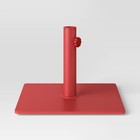 25lbs Steel Square Outdoor Patio Market Umbrella Bases Sage - Room Essentials