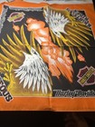 Vintage Harley Davidson Bandana Eagle 50 50 Blend 90s