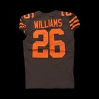 Cleveland Browns Greedy Williams Game Worn Autographed Jersey Psa
