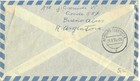 Germany 1956 First Flight Cover - Buenos Aires To Hamburg By Lufthansa - Wc55