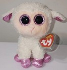 Ty Beanie Boos - Twinkle The Easter Lamb 6  New Mwmts Plush Stuffed Animal Toy