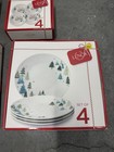 Lenox Balsam Lane Dinnerware Set Christmas Plates Bowls Snow Trees