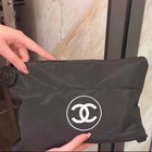 New  chanel Vip Complimentary Quilted Vanity Makeup Bag