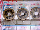 Set Of 10 Assorted Chinese Brass Crafted Feng Shui Coins  12242102