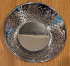 Alessi Round Pierced Bowl Basket Stainless-steel 18 10 Italy  7 75  Diameter 