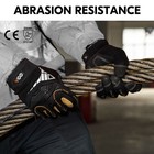 Vgo 1 3 Pair Heavy Duty Work Gloves mechanic Gloves Impact-absorb sl8849 