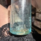 Vintage Lot Of 3 Embossed Bottles  Trenton  Wm Mulvihill  The Consolidated