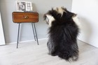 Genuine Rare Single Icelandic Sheepskin Rug   Natural Long Wool Rug   Sir74 Us