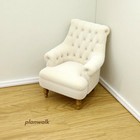 2pc Tiny Doll House 1 12 Scale 1 24 Furniture Victoria Sofa Chairs Miniatures