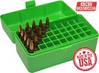 Mtm Case-gard Rm-50-10 Rifle Ammo Box 50 Round 220 Swift  Green