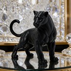 Black Panther Statue Dreamy Desktop Decor Car Dashboard Ornament Gift