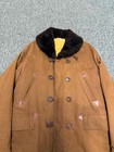 1930   s 40   s Spiegal Workmaster Canvas Barnstormer Jacket Size Large
