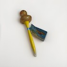 Sparkle   Squeeze Yellow Rubber Duck Pen Black Ink 6 75  X 2 
