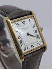 Vintage Raymond Weil Geneve Tank-style Dress Watch     Rare Gem Crown Model