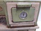 Vtg  Kingston 1930 Childs Electric Toy Stove Oven Model 481 Green Not Working