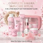 Sakura Skin Care Set For Teen Girls   Women Birthday Gifts Skin Care For Kids