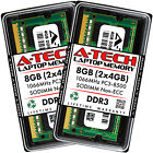 8gb Kit 2 X 4gb Sodimm Ddr3 Non-ecc Pc3-8500 1066mhz 1066 Mhz Ddr-3 Ram Memory