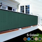 Heavy Duty 50  Privacy Fence Wind Screen Garden Yard Shade Fabric Mesh Cover Net
