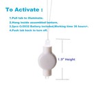 Small Led Lights  24 Pack  Battery Powered For Paper Lanterns balloons floral   