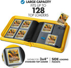 Trading Card Binder - 128 Pocket Toploader For Pokemon  Yu-gi-oh  Mtg
