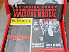 Rare Just The Facts Chicago Broadway Musical Memorabilia Box 90s Playbill Video
