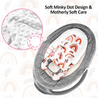 Infant Car Seat Head Support Rainbow Baby Carseat Head Support Cushion   Strap C