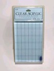 Stampabilities 4  X 6  Acrylic Mounting Block Grid Lines For Clear Stamps