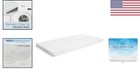 Ventilated Memory Foam Crib And Toddler Bed Mattress Topper - Waterproof Cover