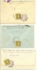 Bosnia Herzegovina -1918- 3 X Registered Cv To Germany - F vf