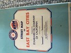1939 Standard  Oil Street Map Pre-war San Francisco And East Bay Cities