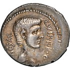 Octavian Augustus Ar Denarius Ngc Ch Vf Roman Imperatorial