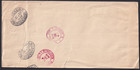 British Honduras   19438  1926 Reg   e Series  Postmaster cancel cover