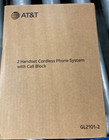 At t Gl2101-2 Dect 6 0 2-handset Cordless Home Phone With Call Block  Caller Id