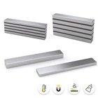 10pcs N52 Strong Neodymium Magnets Rare Earth Lifting Bar Long Magnets 60x10x3mm