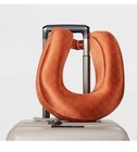 Memory Foam Travel Neck Pillow Amber Brown - Open Story   