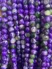 480 Pcs Rare Tibetan Purple Natural Agate Dzi 8mm Round Beads     