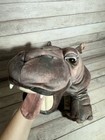 New With Tags Folkmanis Baby Fiona Hippo Hand Puppet  16  Preschool  Christmas