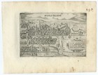 Antique Map  kaliningrad   russia  Francesco Valegio-d  Rascicotti  C 1598