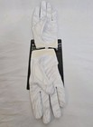 New Nike Nfl Superbad 4 5 White Knit Wr te Football Gloves Pgf873-102 Size Xl