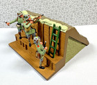 W Britain Trench Set - German Three Figures In Original Box  41147   2005