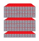 Alphabet - Attachable - Letters Medium 84 Piece Lovers Lane Pegz Bundle 