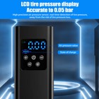 Portable Air Pump Tire Inflator Air Compressor For Car Tires Cordless 150psi