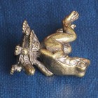 Brass  turtle   Frog  Figurine Statue Animal Figurines Toys Table Decoration New
