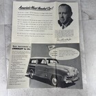 1951 Crosley Sales Brochure Catalog Original Vintage Car Dealer Promo Flyer